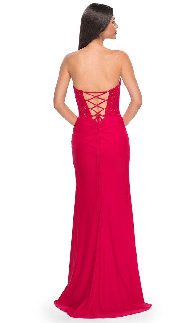 La Femme 32234 Embellished Corset Sweetheart Prom Gown