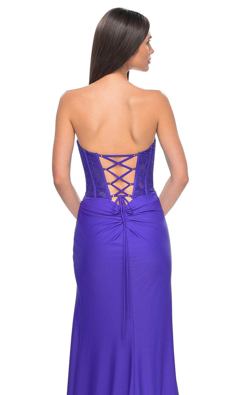 La Femme 32234 Embellished Corset Sweetheart Prom Gown
