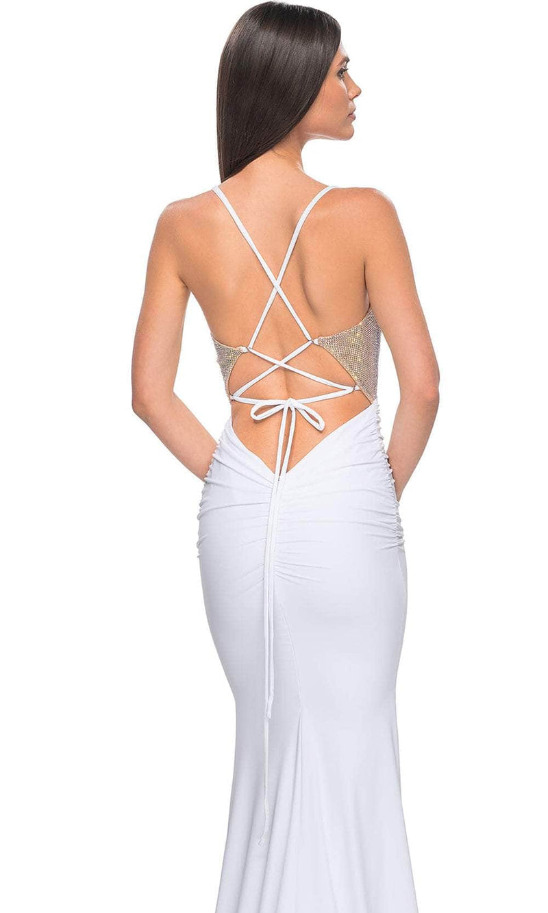 La Femme 32260 Sweetheart Rhinestone Ornate Prom Gown