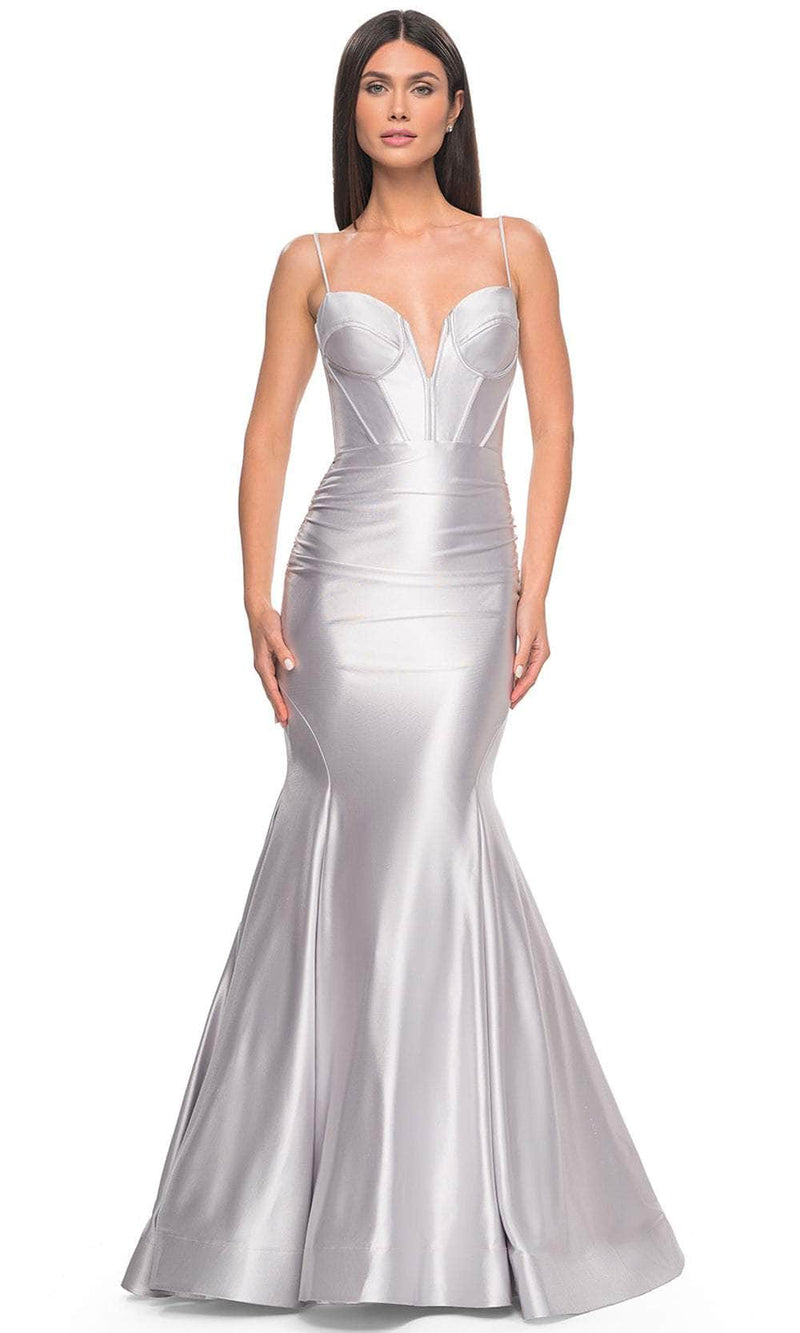 La Femme 32269 Plunging Mermaid Prom Dress