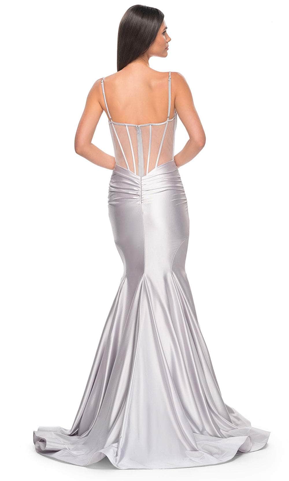 La Femme 32269 Plunging Mermaid Prom Dress