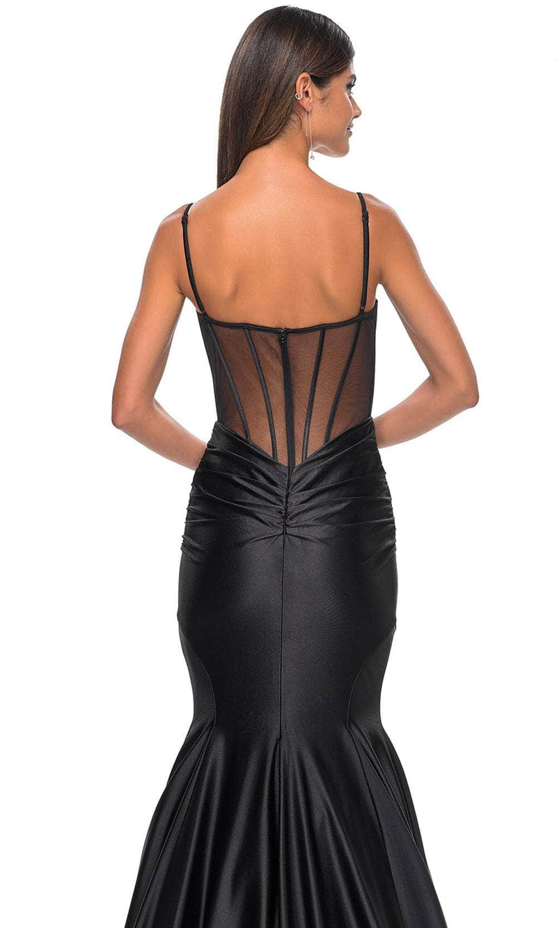 La Femme 32269 Plunging Mermaid Prom Dress