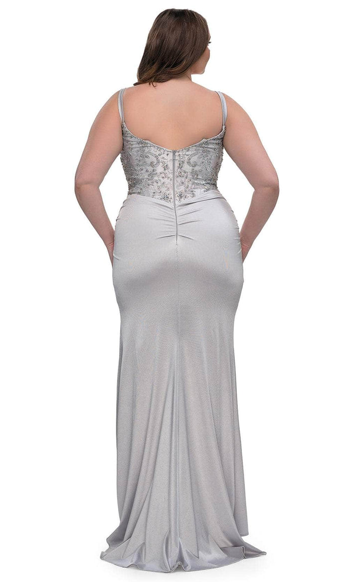 La Femme 32430 Rhinestone Bodice Evening Gown by La Femme