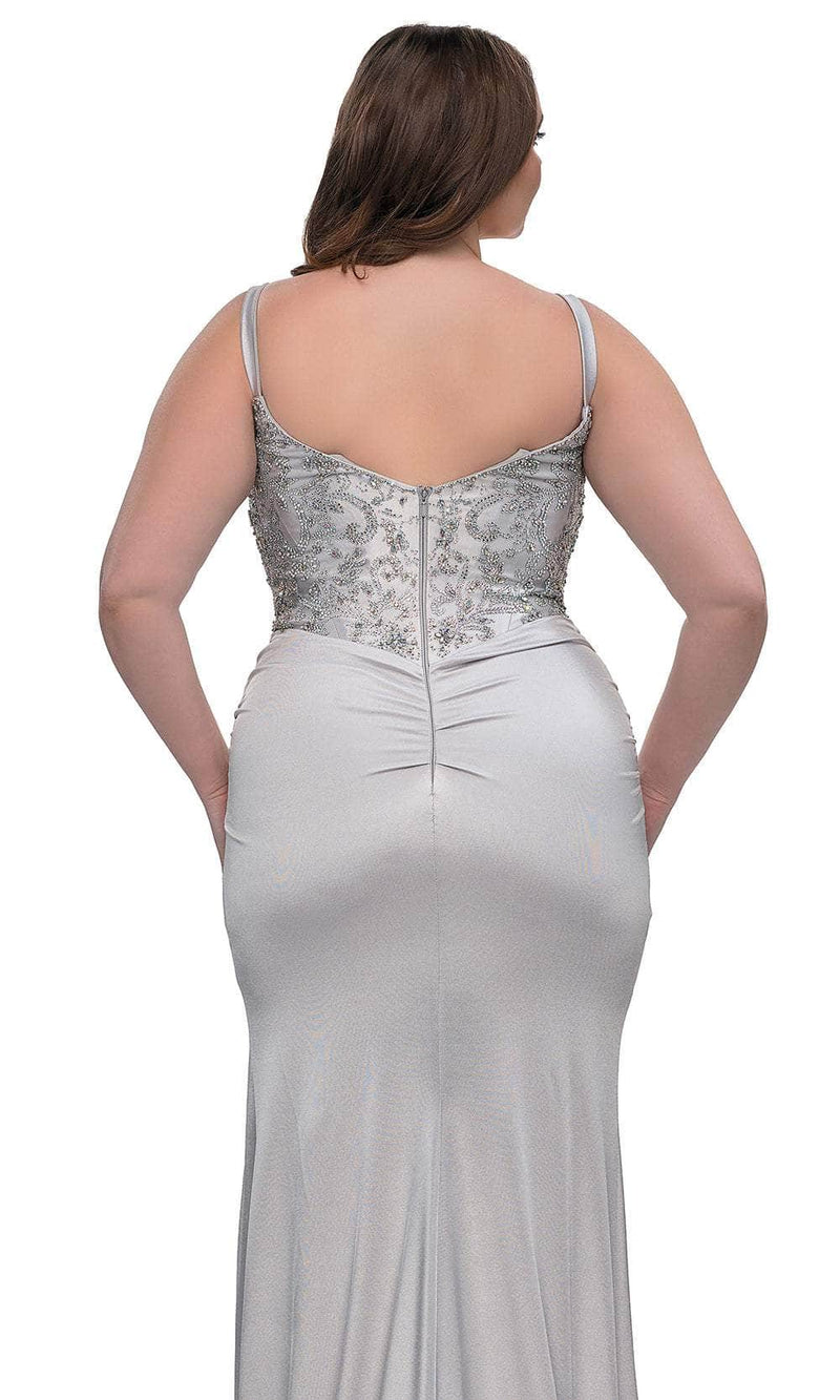 La Femme 32430 Rhinestone Bodice Evening Gown by La Femme