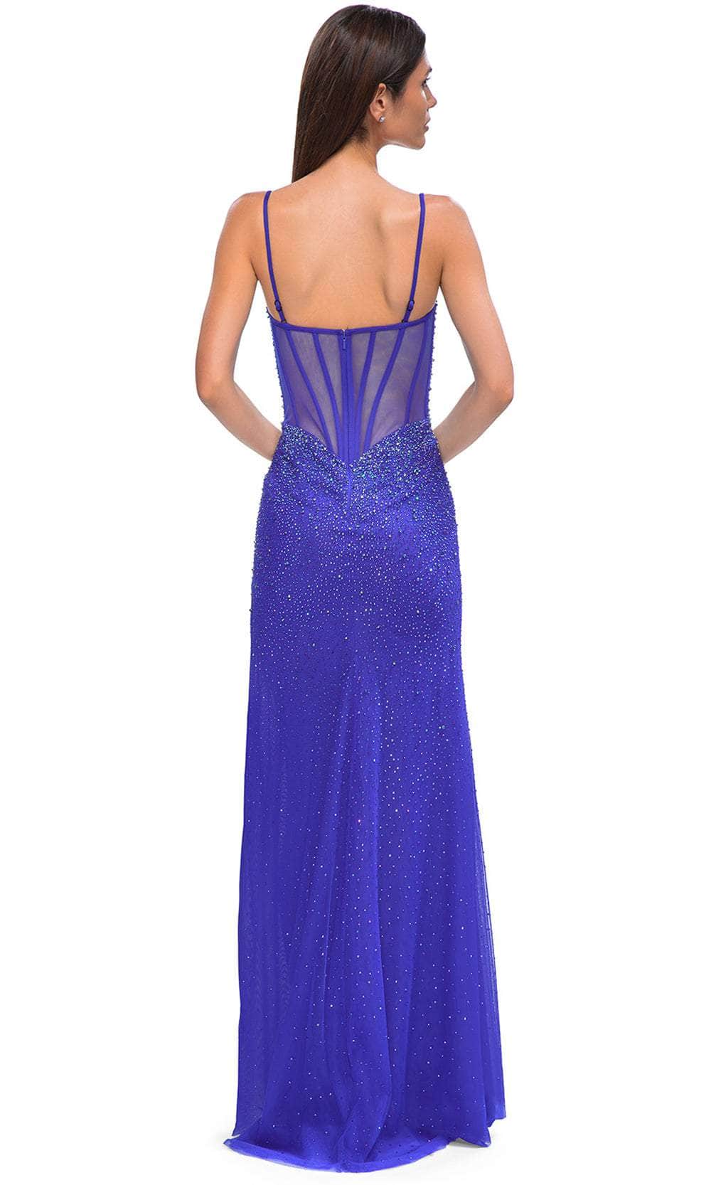 La Femme 32840 Jewel Embellished Sleeveless Prom Gown