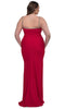 La Femme 32992 Rhinestone Trimmed Evening Gown