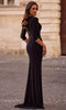 La Femme 33135 Sweetheart Ruched Evening Gown