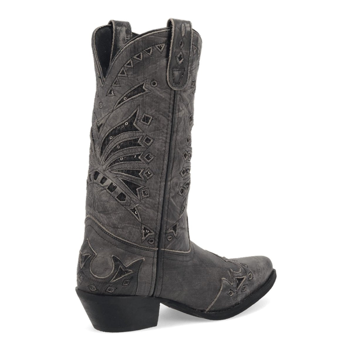 Laredo Women's Stevie Snip Toe Leather Boots - Black 52120
