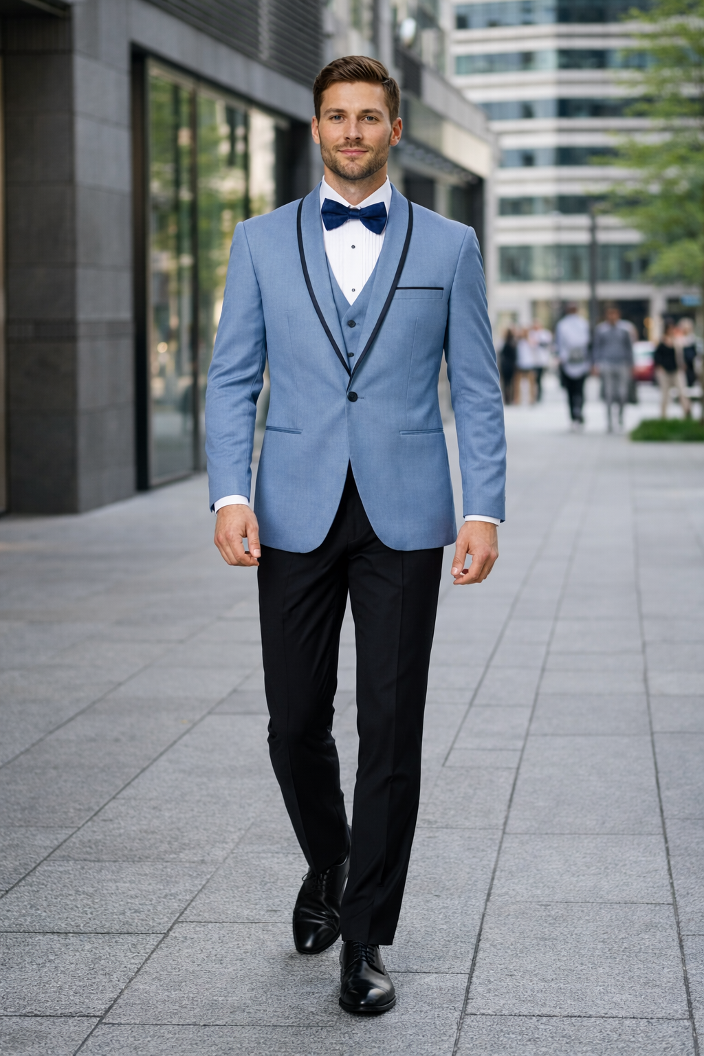 Light Blue Tuxedo Blue Tuxedo Wedding Steel Blue Tuxedos