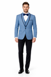 Light Blue Tuxedo Blue Tuxedo Wedding Steel Blue Tuxedos