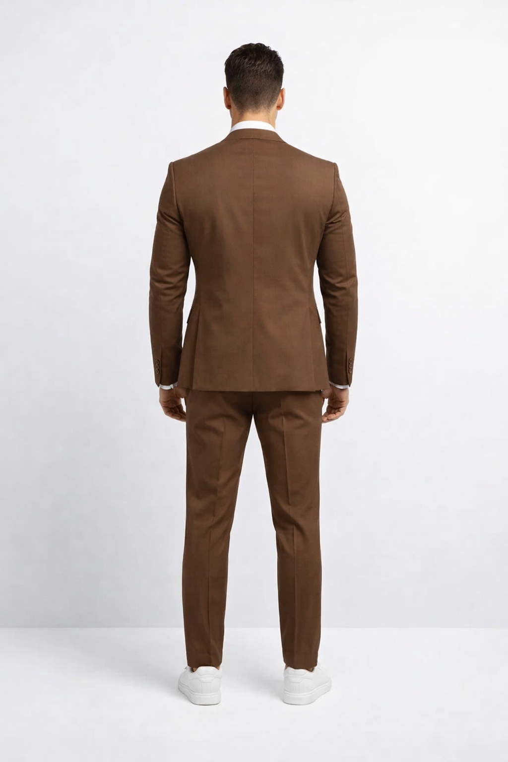 Light Brown Wedding Suit - Brown Groom Suit