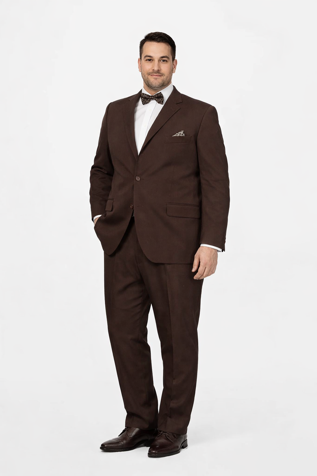 Light Brown Wedding Suit - Brown Groom Suit