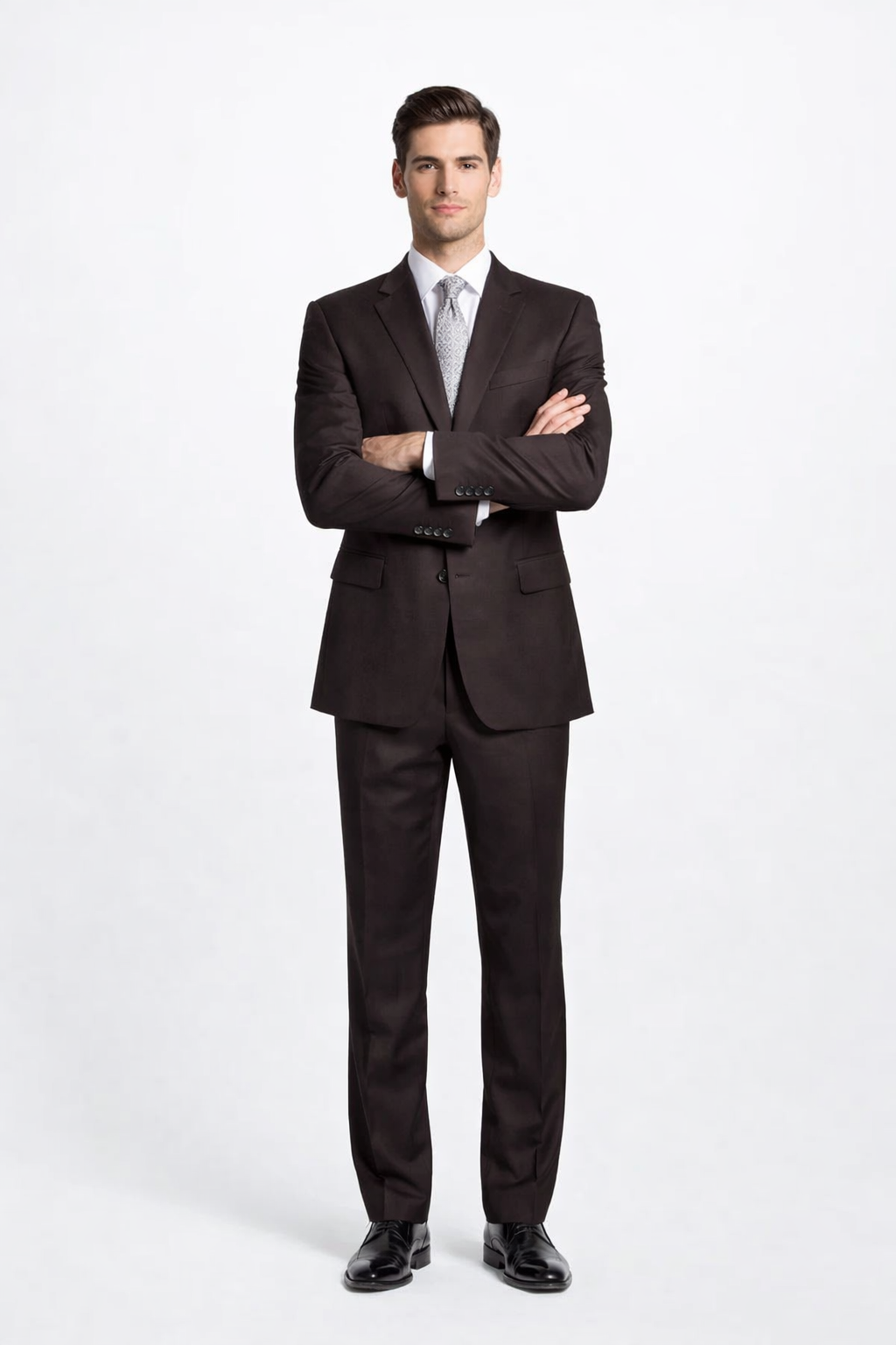 Light Brown Wedding Suit - Brown Groom Suit