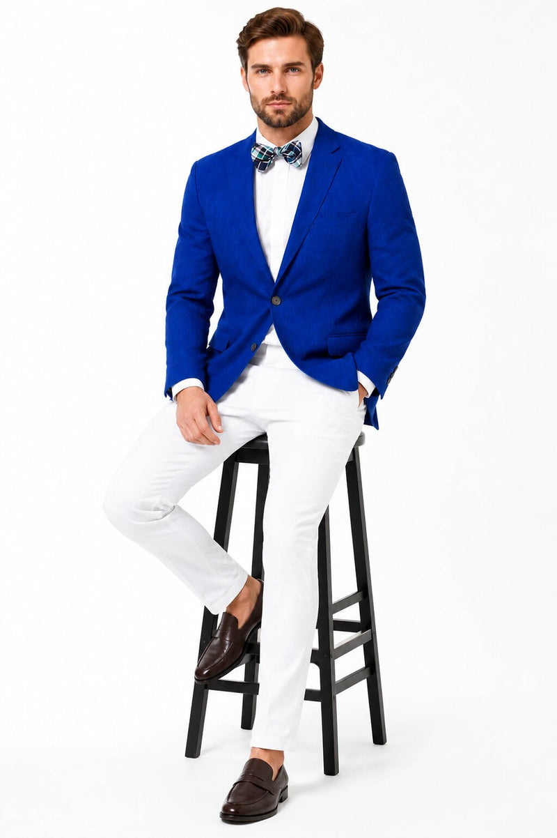 Mens Linen Blazer - Navy Linen Sport Coat - Summer Blazer