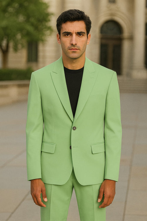 Lime Green Suit
