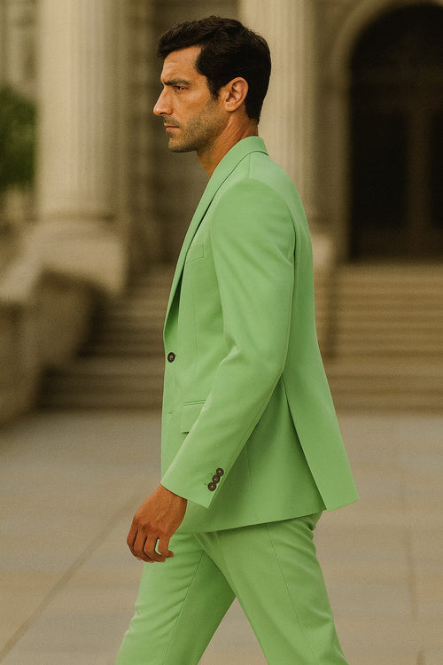 Lime Green Suit