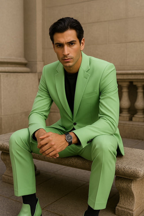 Lime Green Suit