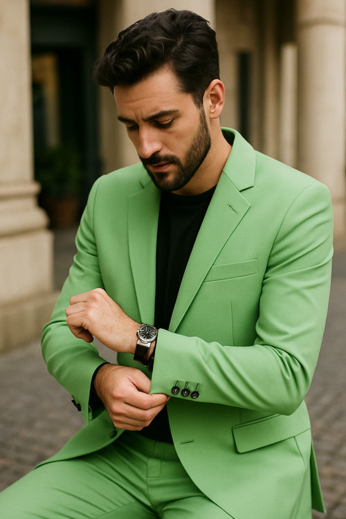 Lime Green Suit