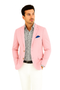 Linen Blazer - Pink Linen Sportcoat