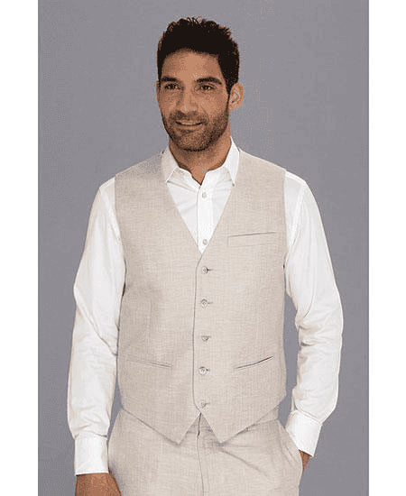 Linen Vest and Pants Set - AlbertoNardoniStore