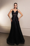 Long Evening Dress V-Neck Sequin A-Line Gown By Royal Queen RQ8143