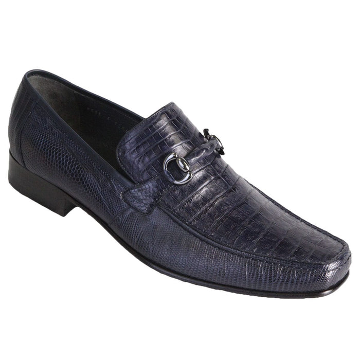 Men's Original Caiman Belly and Lizard Skin Shoes LAB-ZV1037 - The Galway