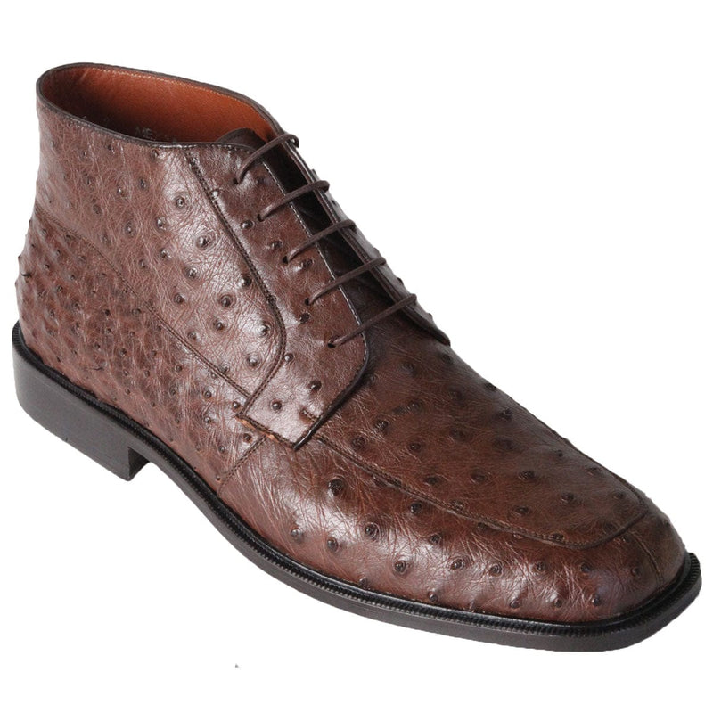 Men's Original Exotic Ostrich Skin Shoes LAB-ZA30603