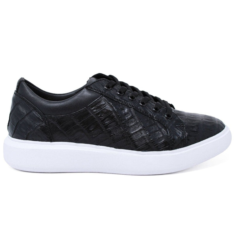 Men's Genuine Caiman Belly Skin Sneaker Casual Shoes - Los Altos Boots