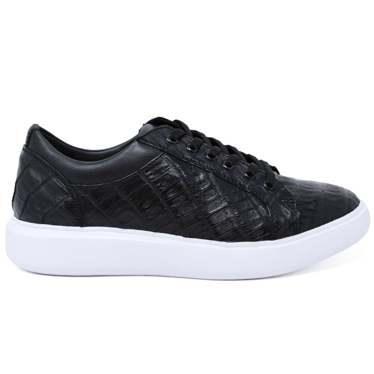 Men's Genuine Caiman Belly Skin Sneaker Casual Shoes - Los Altos Boots