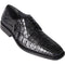 Men's Original Exotic Caiman Belly Skin Shoe ZV038205 - The Gentleman - Black