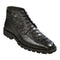 Men's Original Exotic Caiman Belly Skin Shoe ZA2068205 - The Croc Track - Black