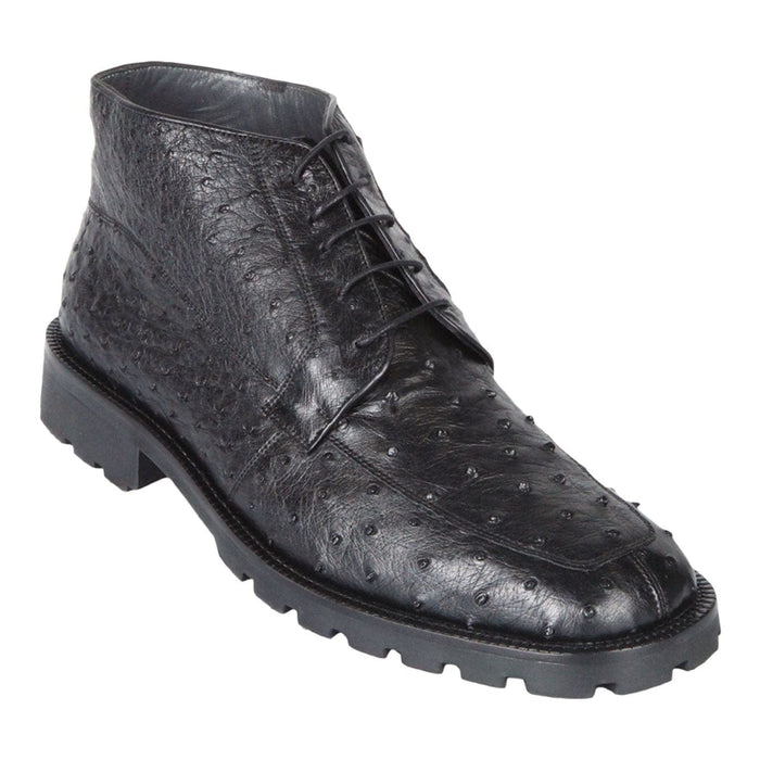 Men's Original Exotic Ostrich Skin Shoes LAB-ZA20603