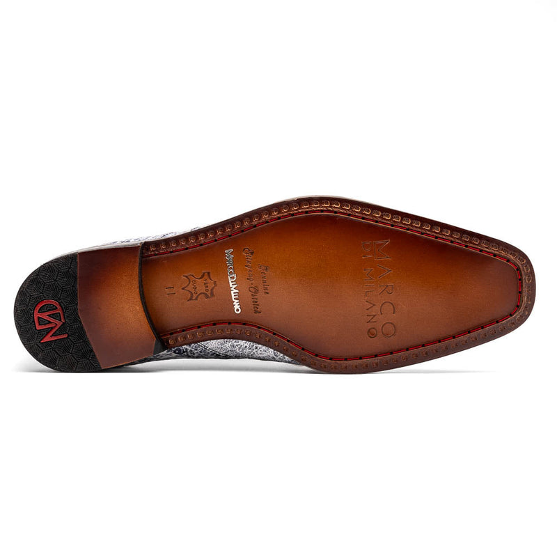 Marco Di Milano Lucca Ostrich & Stingray Shoes Newspaper