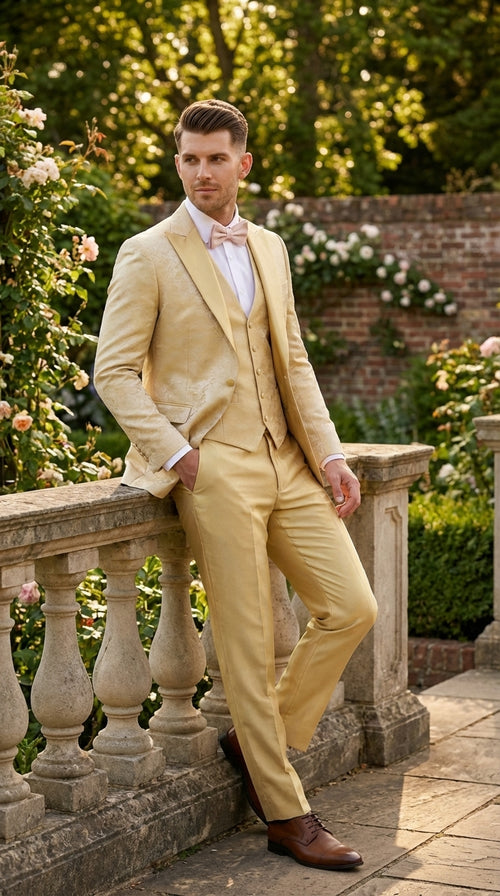 tux to go with gold dress Ike Behar Velvet Tuxedo Jacket