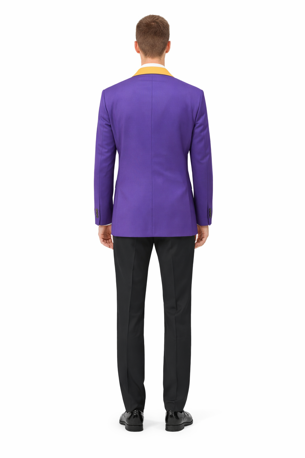 Purple And Gold Suit