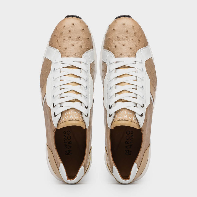 Marco_Di_Milano Lyon II Orix White Leather Luxury Shoe