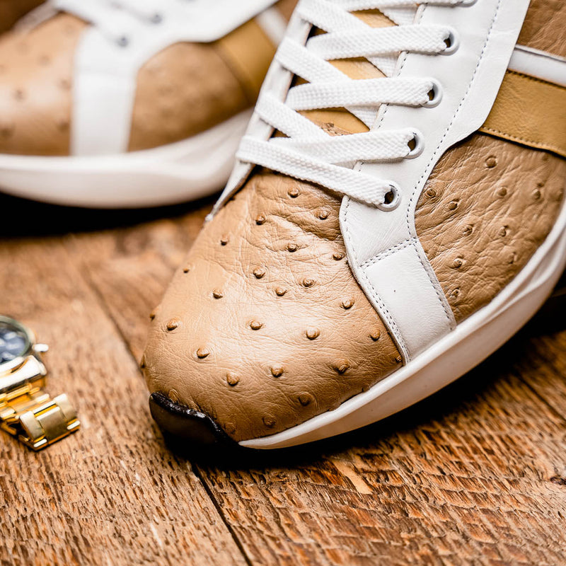 Marco_Di_Milano Lyon II Orix White Leather Luxury Shoe
