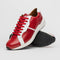 Marco Di Milano Lyon: Red & White Leather Dress Shoe