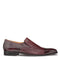 Mens Mezlan Modern Cap-Toe Slip-On Loafer Premium Calfskin That Bridges The Gap Between Formal Oxfords & Everyday Loafers In Color Burgundy