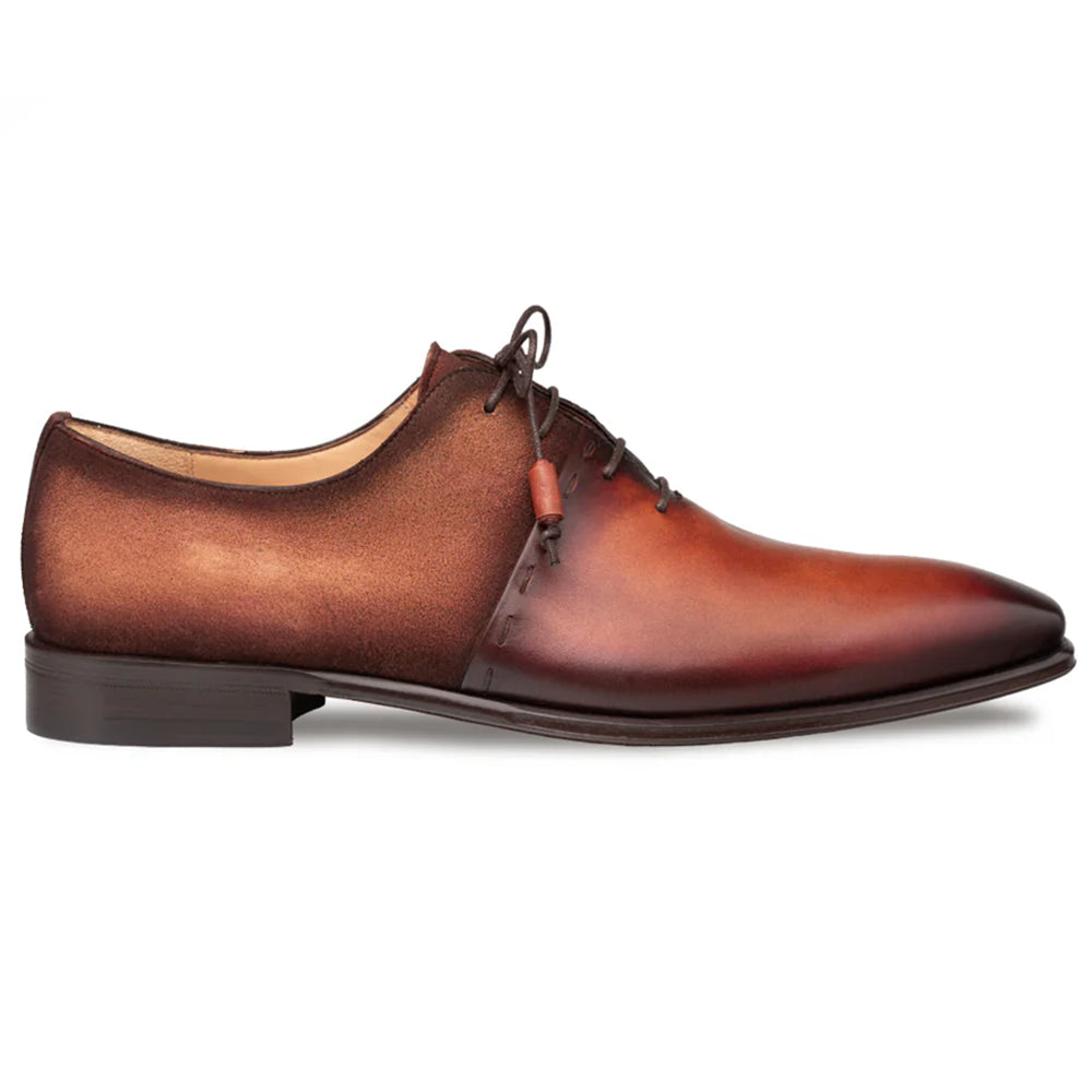 Mezlan Colomer Calf / Suede Oxford Cognac Rust & Sport (21342 ...