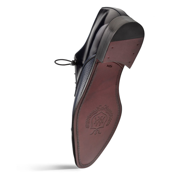 Mezlan Capello Hi-Shine Calf Derby - Luxury Men's Dress Shoe