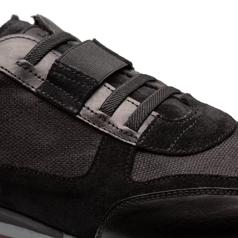 Mezlan Riumar: Luxury Suede & Linen Sneakers - [Color, if known]