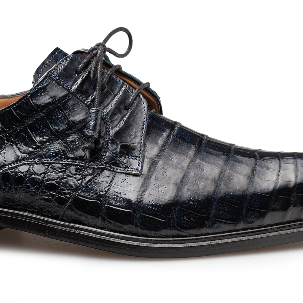 Mezlan Riverside: Luxury Crocodile Lace-Up Shoes