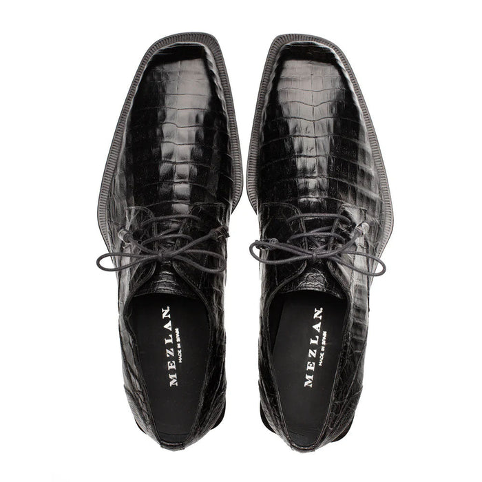 Mezlan Ugo Crocodile Lace Up