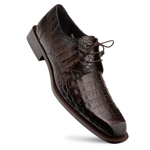 Mezlan Ugo Crocodile Lace Up: Luxurious Italian Leather Shoes