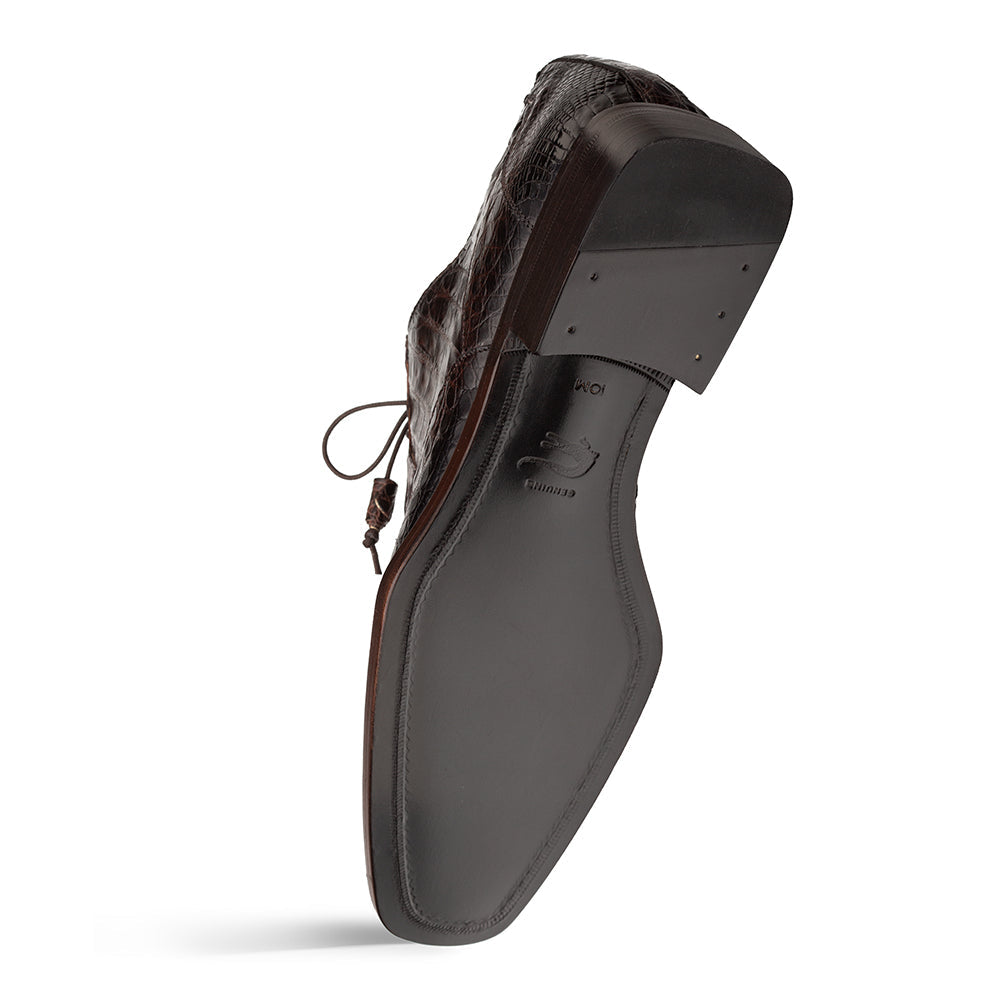 Mezlan Ugo Crocodile Lace Up: Luxurious Italian Leather Shoes