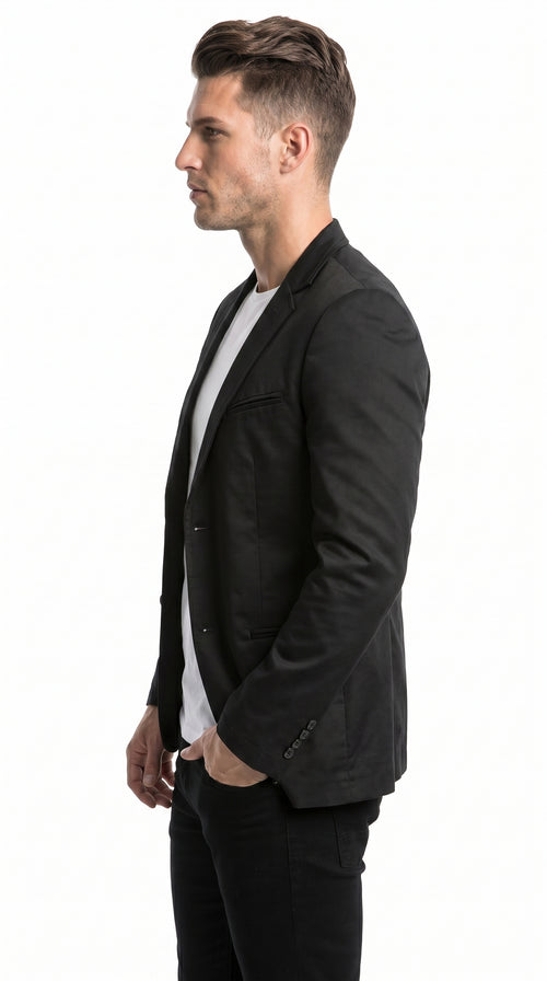 Roberto Tapia Men’s Black Western Cowboy Blazer MON-2174, Saco Vaquero Charro Jacket