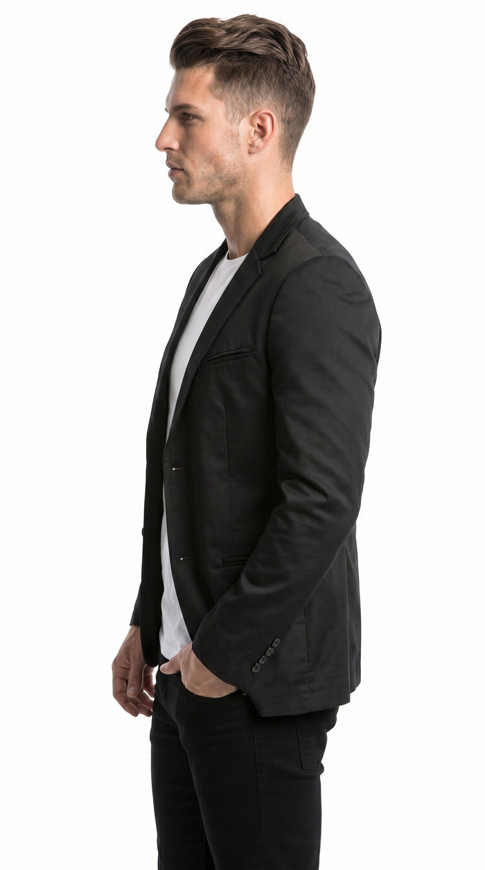 Roberto Tapia Men’s Black Western Cowboy Blazer MON-2174, Saco Vaquero Charro Jacket