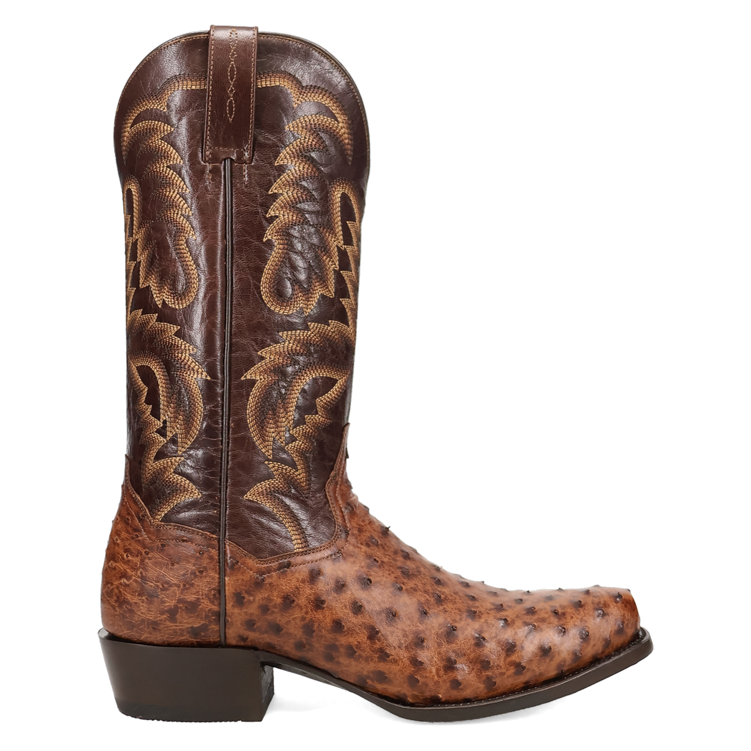 Dan Post Marco Ostrich Boot - Full Quill Luxury