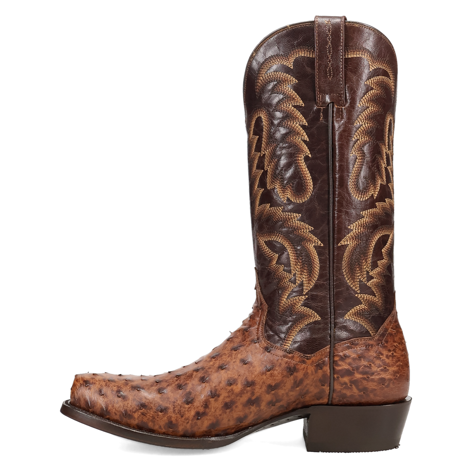 Dan Post Marco Ostrich Boot - Full Quill Luxury